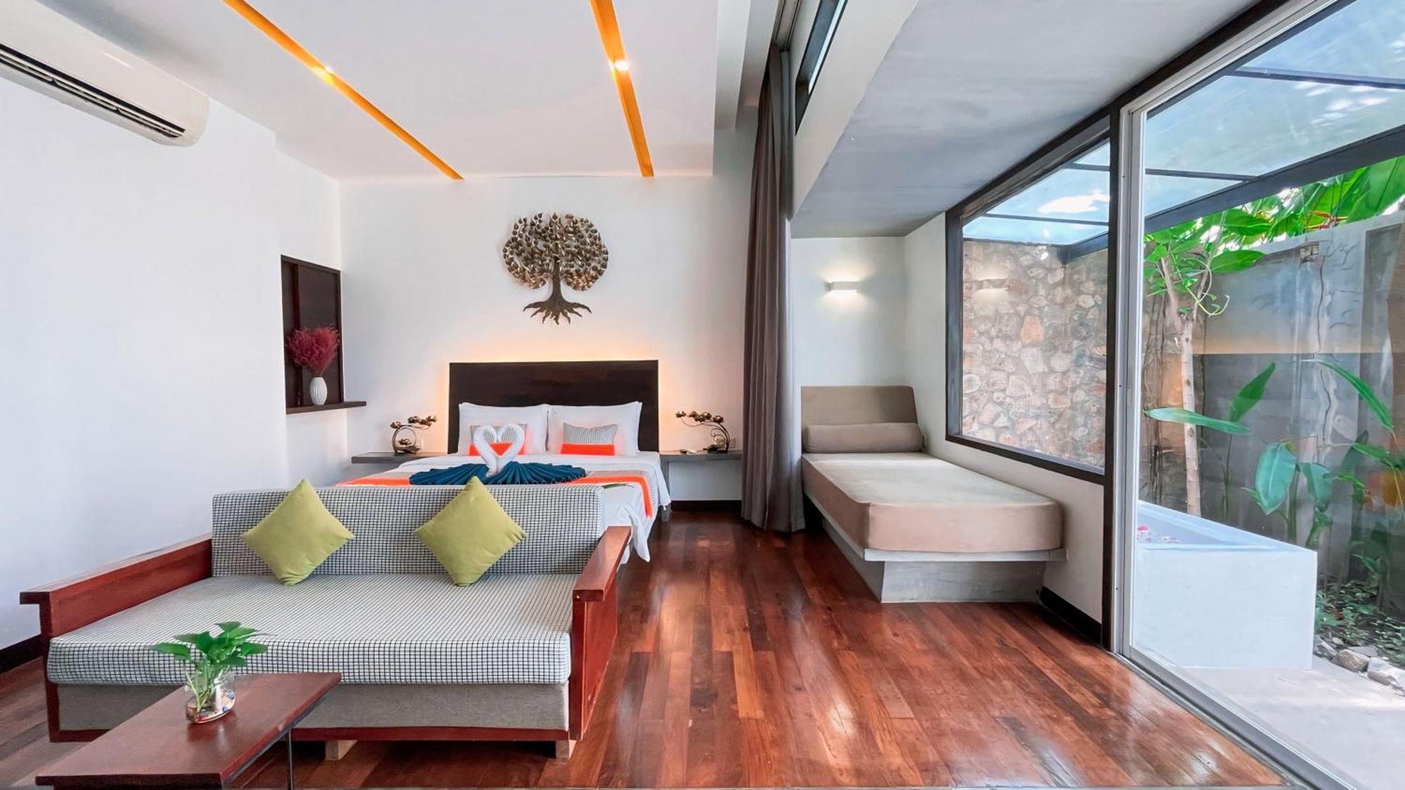 The Calm Oasis Hotel Siem Reap Buitenkant foto