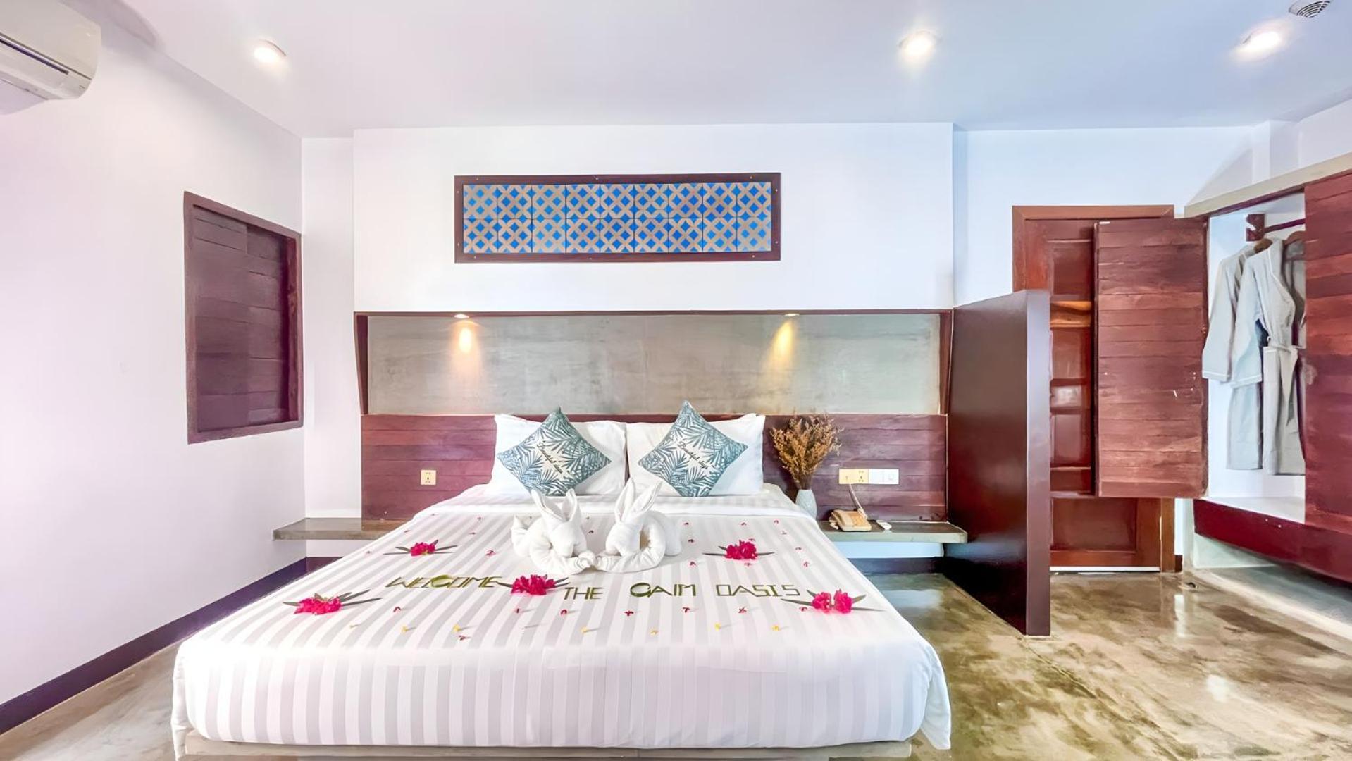 The Calm Oasis Hotel Siem Reap Kamer foto