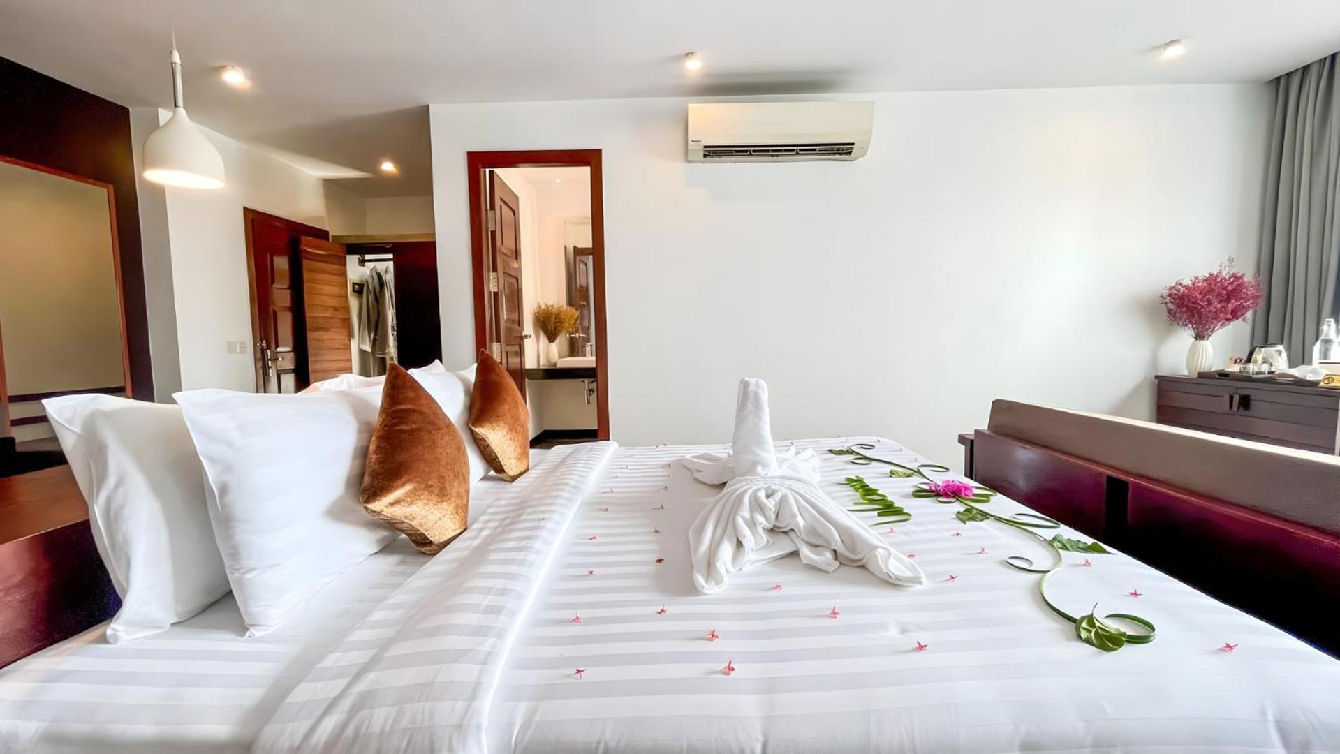 The Calm Oasis Hotel Siem Reap Kamer foto