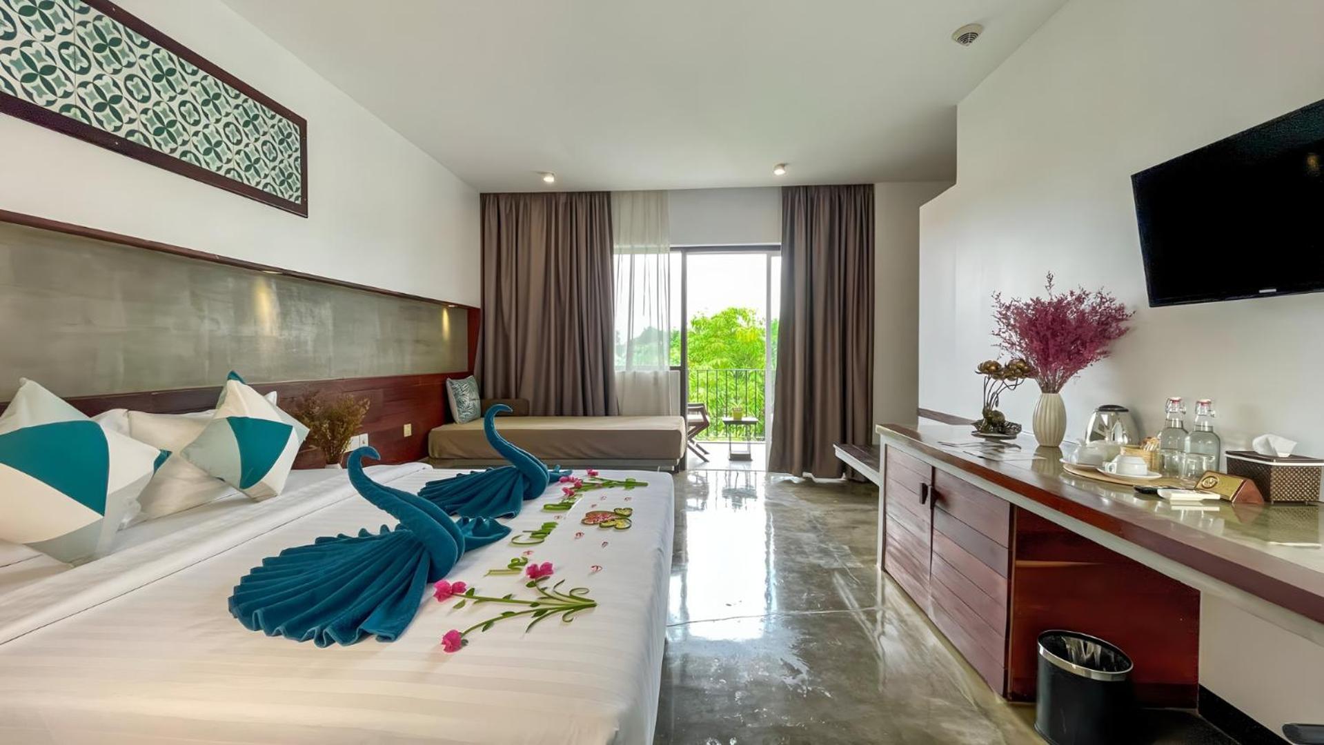 The Calm Oasis Hotel Siem Reap Buitenkant foto