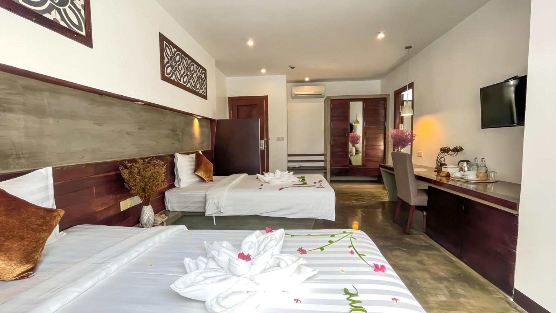 The Calm Oasis Hotel Siem Reap Buitenkant foto