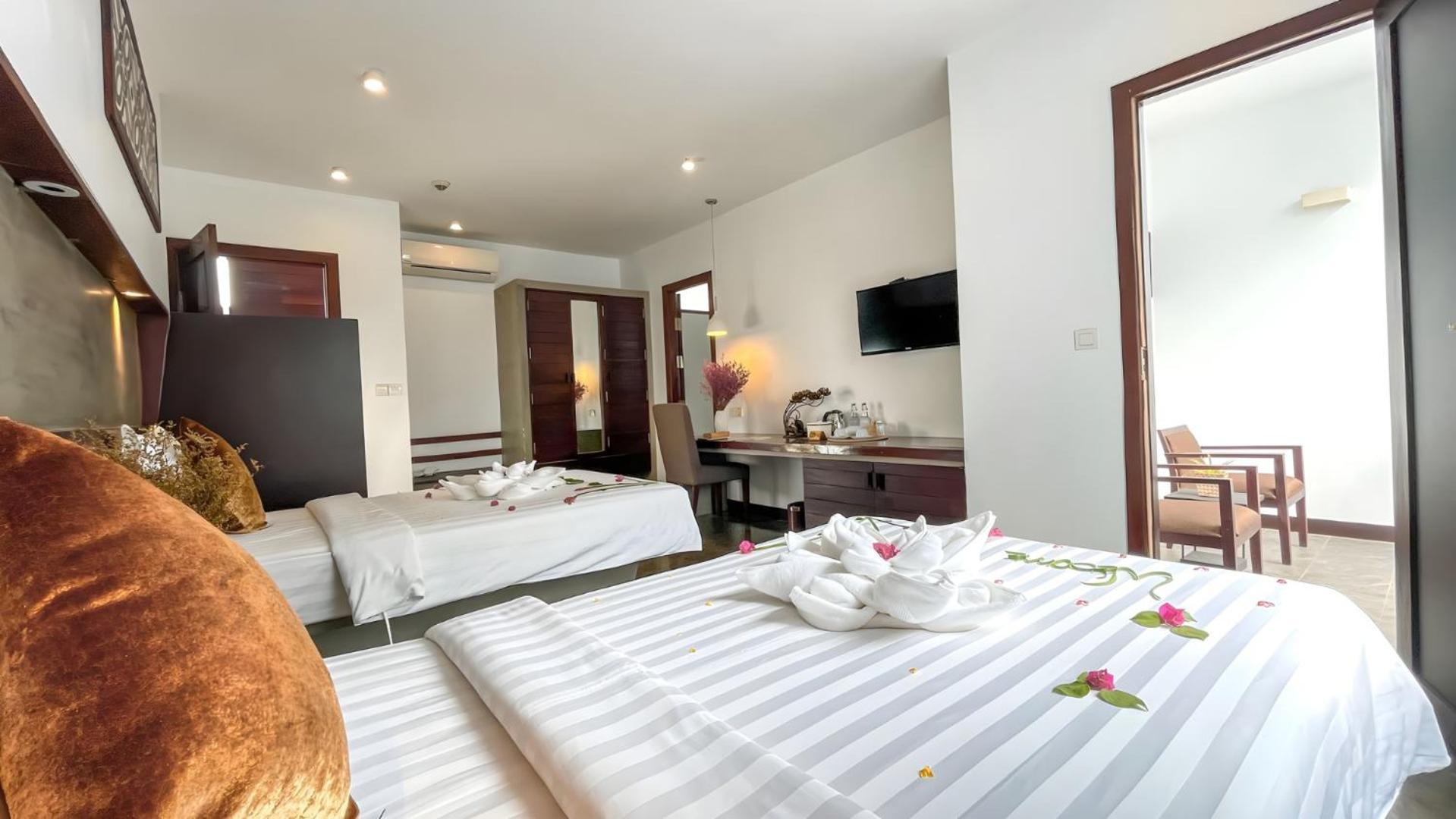 The Calm Oasis Hotel Siem Reap Kamer foto