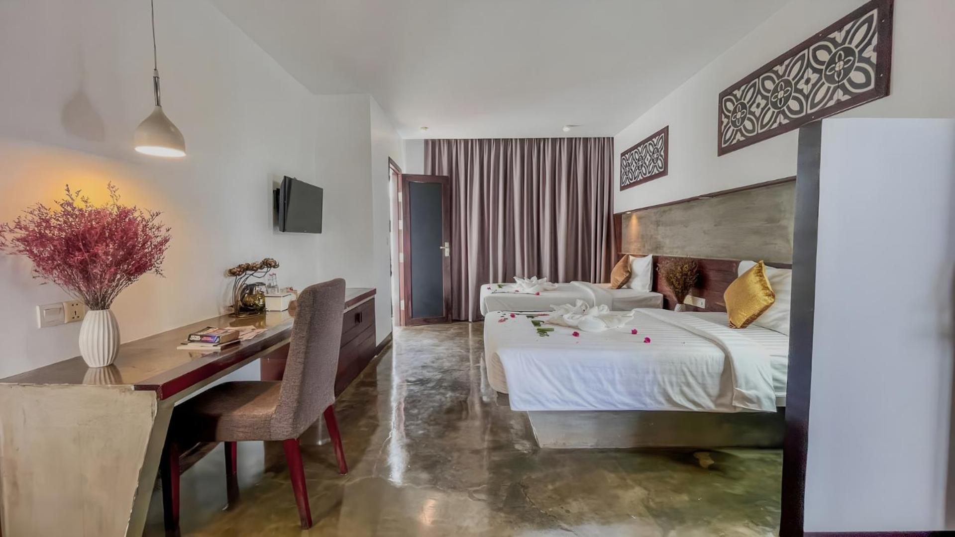 The Calm Oasis Hotel Siem Reap Kamer foto